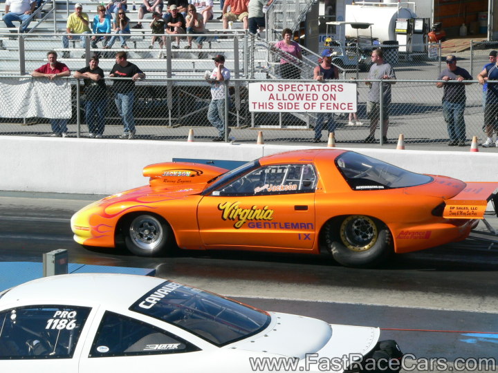 ORANGE FIREBIRD with flames on the front 