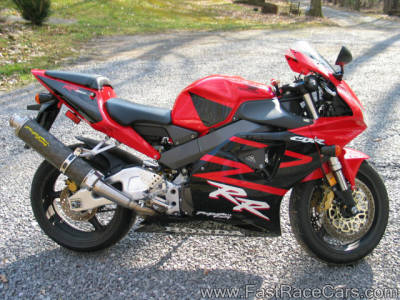 2003 CBR 954RR Red and Black
