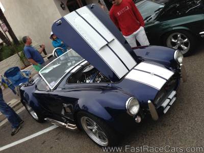 1960s Blue and White Shelby Cobra
